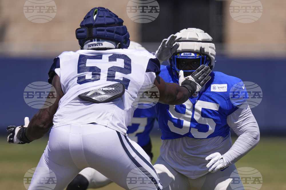 Rams Cowboys Camp Football