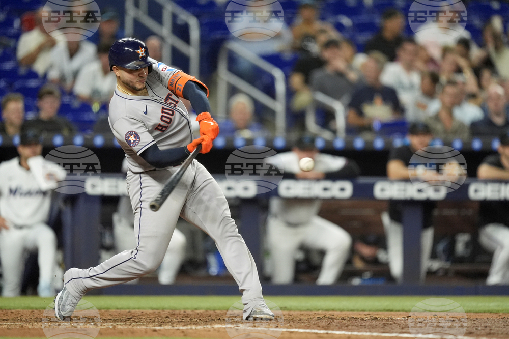 Astros Marlins Baseball