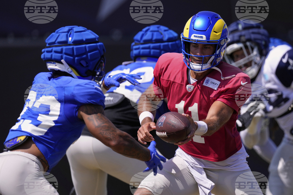 Rams Cowboys Camp Football