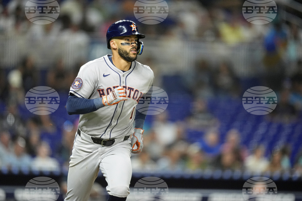 Astros Marlins Baseball