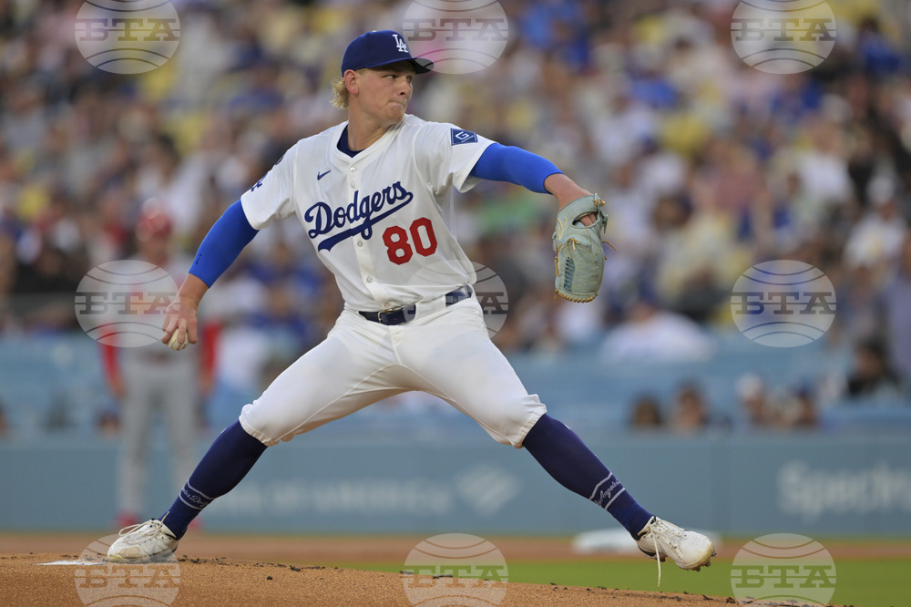 Cardinals Dodgers Baseball