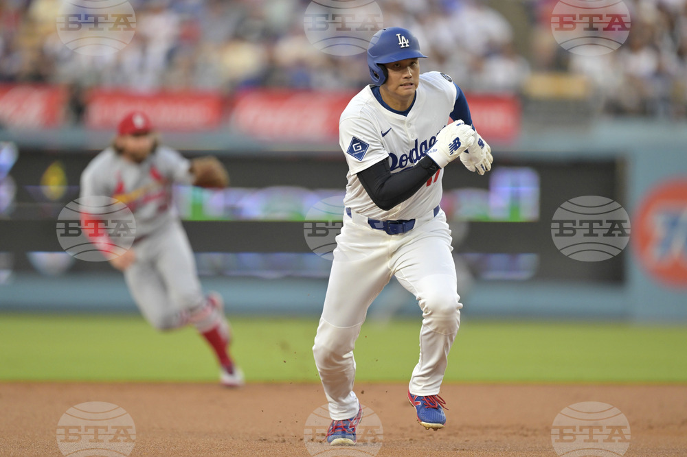 Cardinals Dodgers Baseball