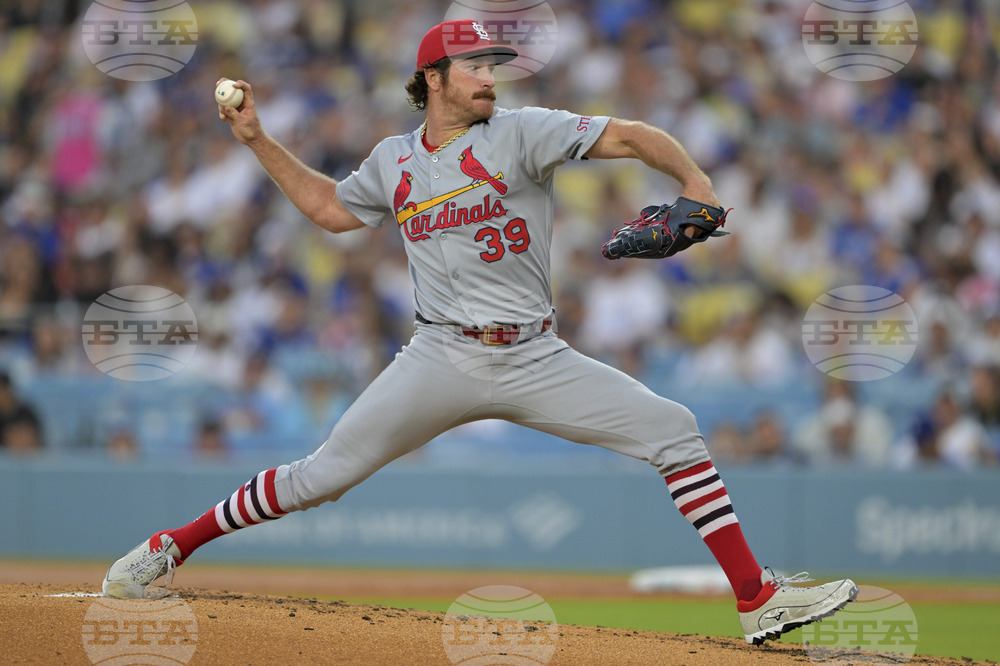 Cardinals Dodgers Baseball