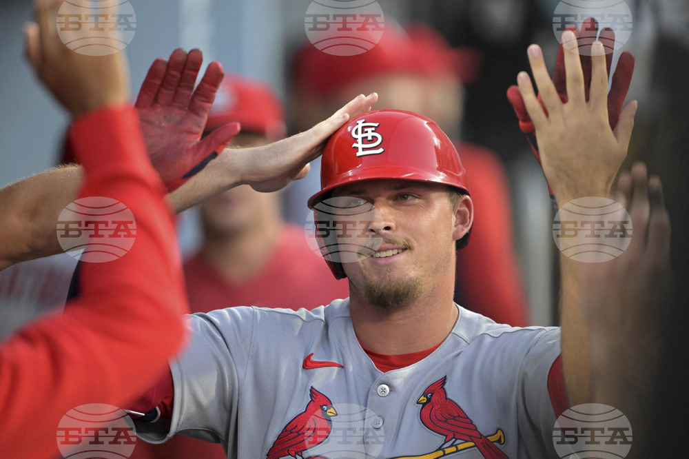 Cardinals Dodgers Baseball