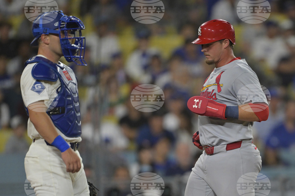Cardinals Dodgers Baseball