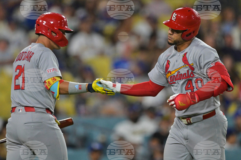 Cardinals Dodgers Baseball