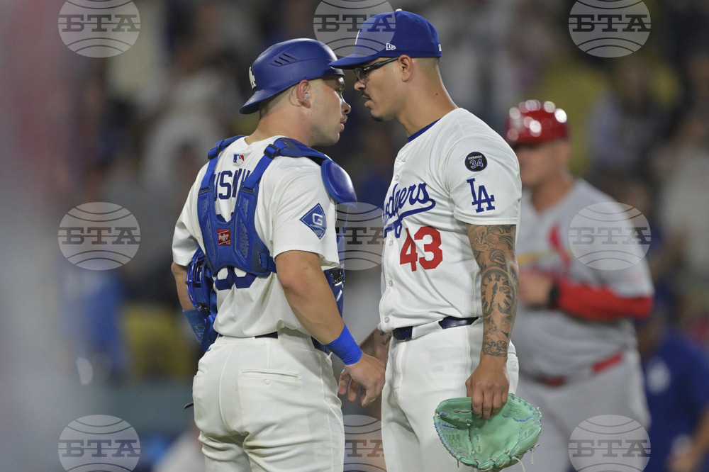 Cardinals Dodgers Baseball