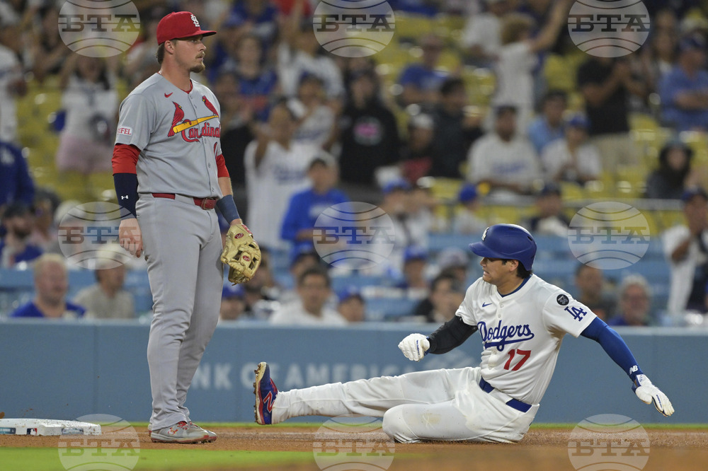 Cardinals Dodgers Baseball