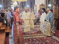 Видин - Преображение Господне - митрополит Пахомий - света литургия