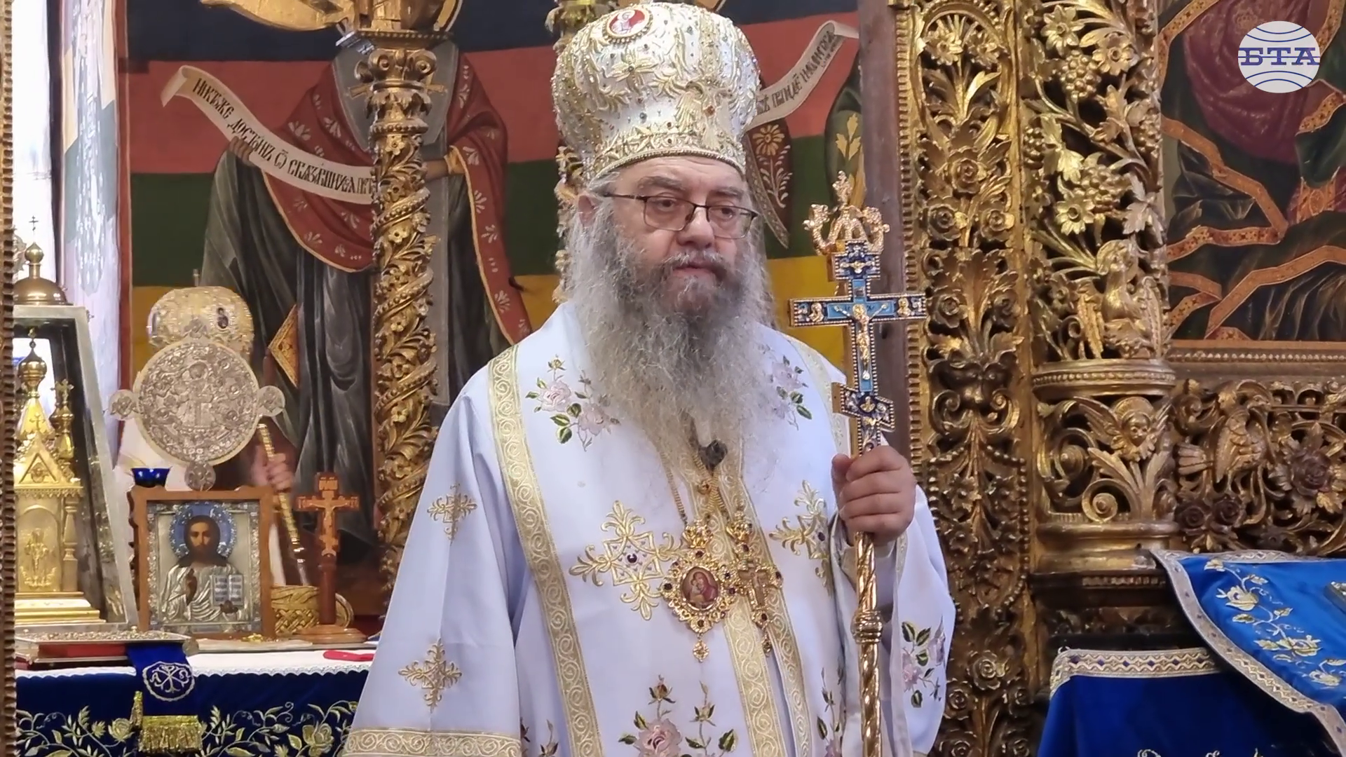 Всеки Божи ден трябва с молитва да търсим общение с Бога, каза на Преображение игуменът на Рилския манастир епископ Евлогий