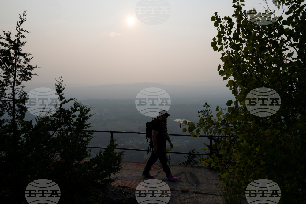 Massachusetts-Wildfire Haze