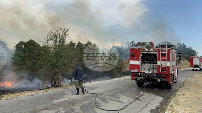 Wildfire Approaches Yerusalimovo despite Aerial Response