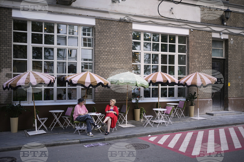 APTOPIX Russia Daily Life