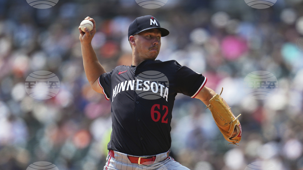 Twins Tigers Baseball