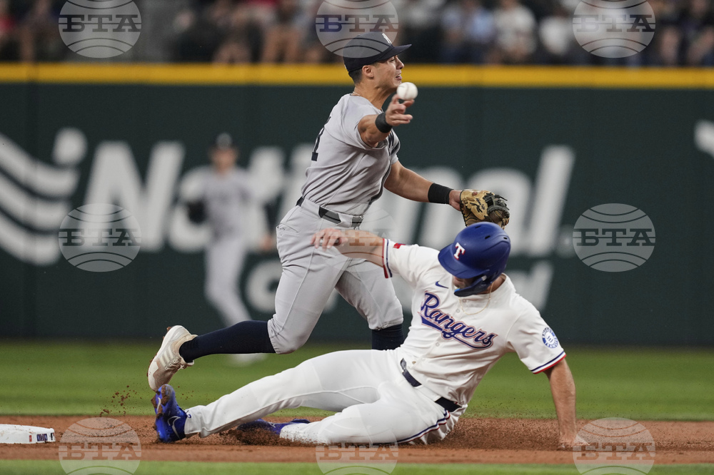 Yankees Rangers Baseball