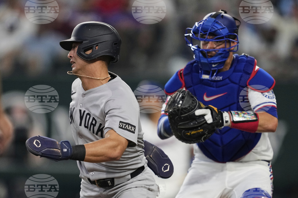 Yankees Rangers Baseball