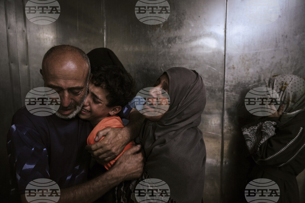 CORRECTION APTOPIX Israel Palestinians