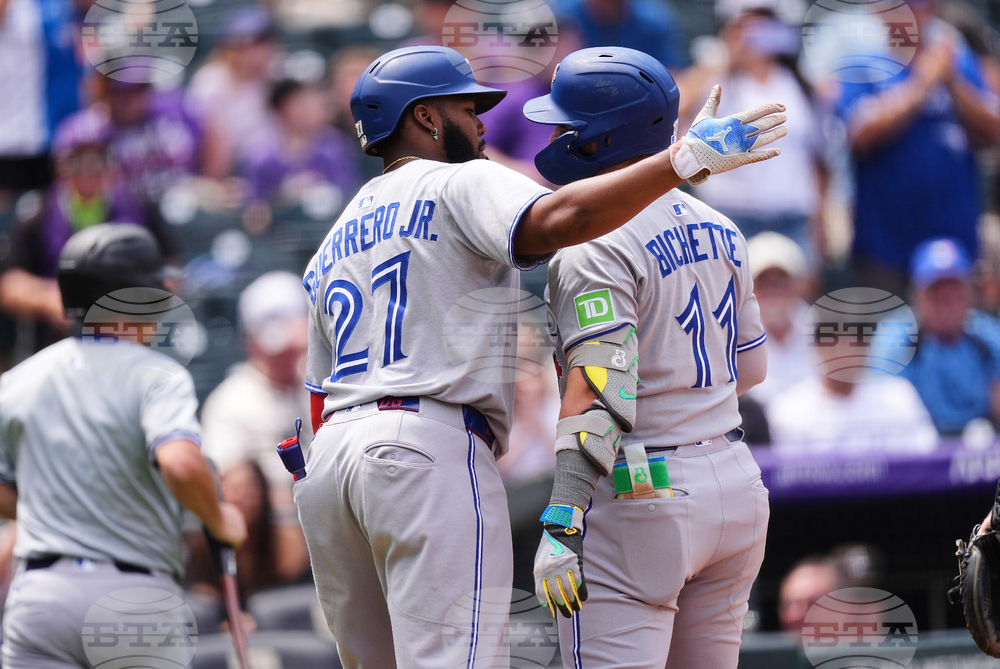 Blue Jays Rockies Baseball