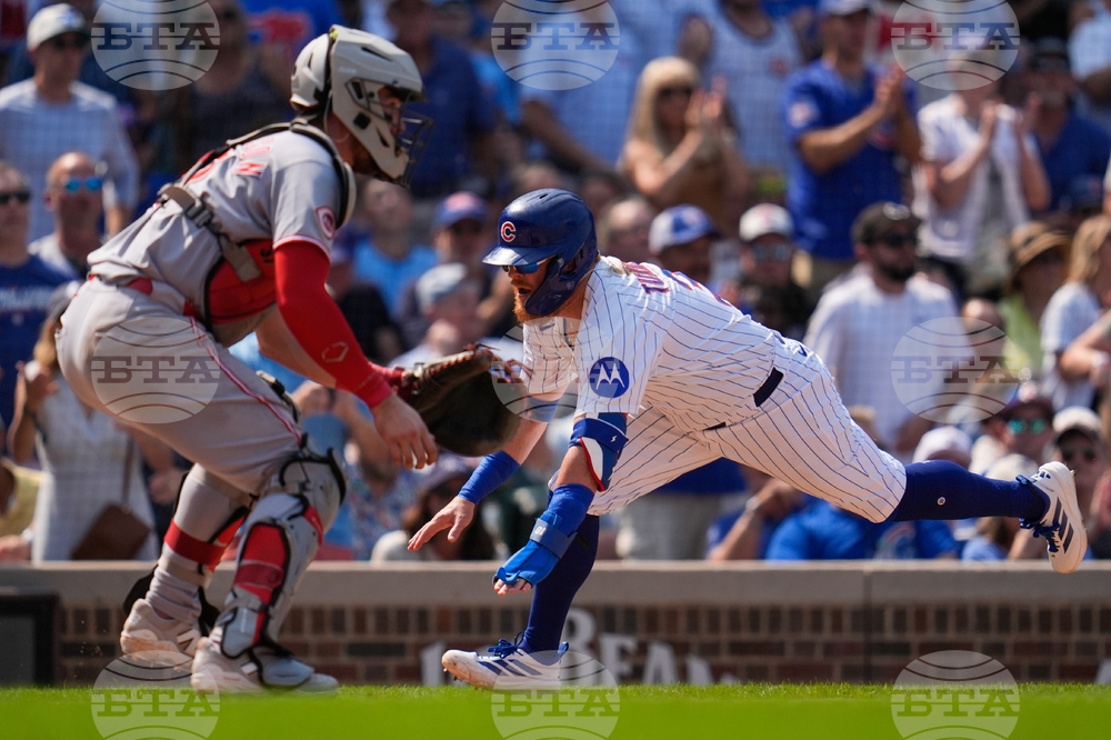 Reds Cubs Baseball