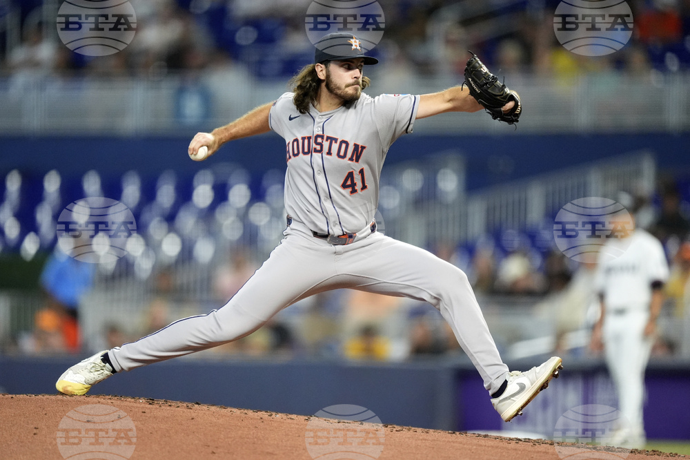 Astros Marlins Baseball