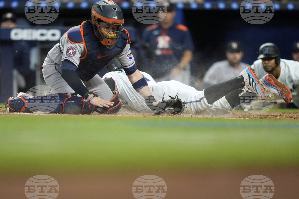Astros Marlins Baseball