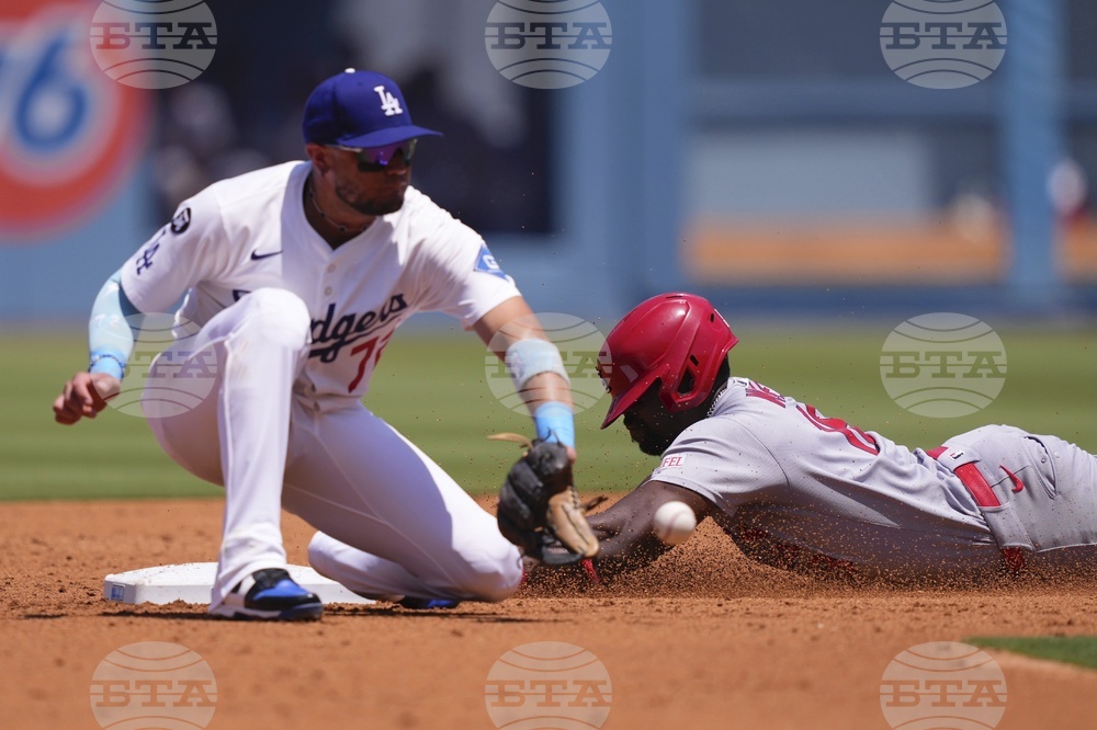 Cardinals Dodgers Baseball