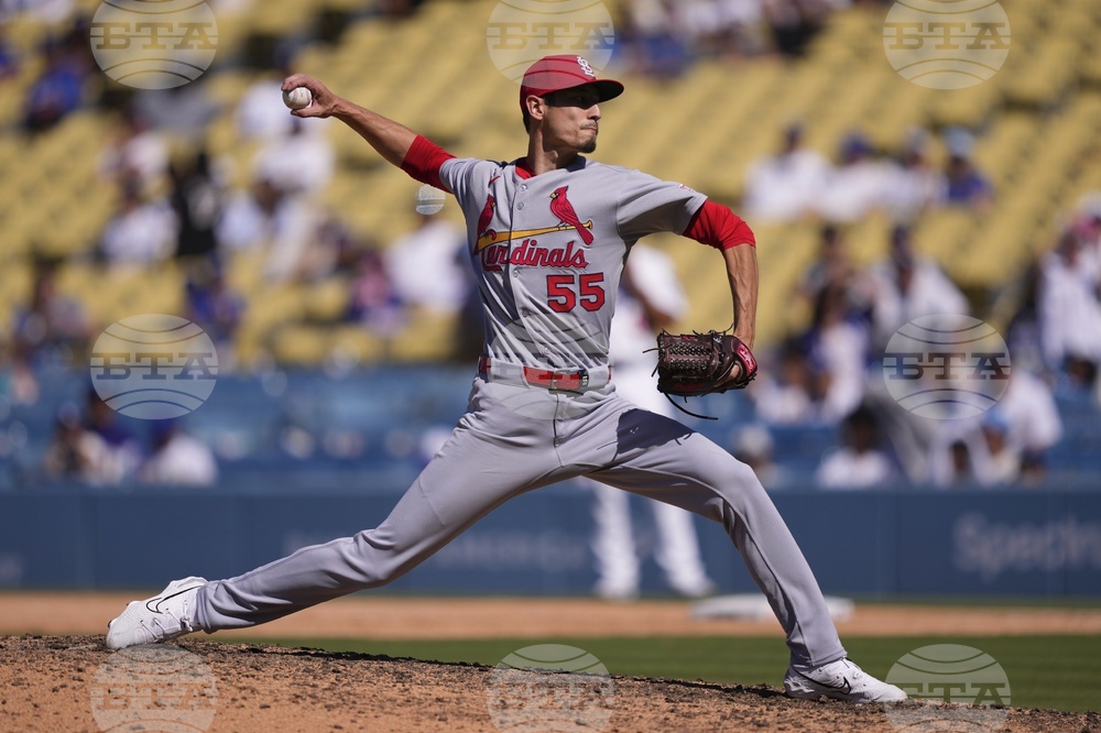 Cardinals Dodgers Baseball