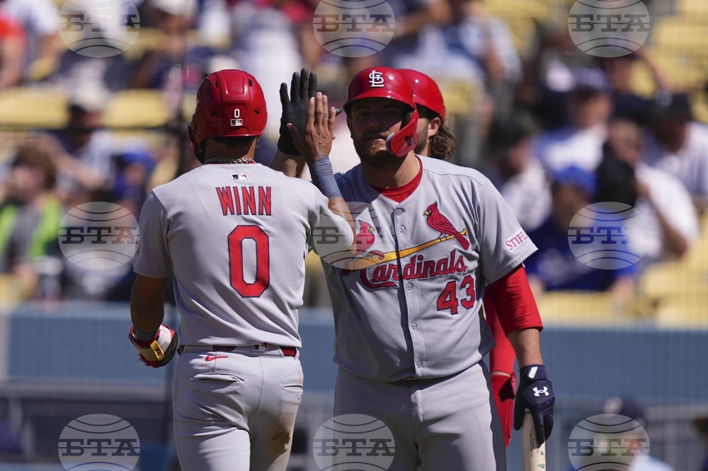 Cardinals Dodgers Baseball
