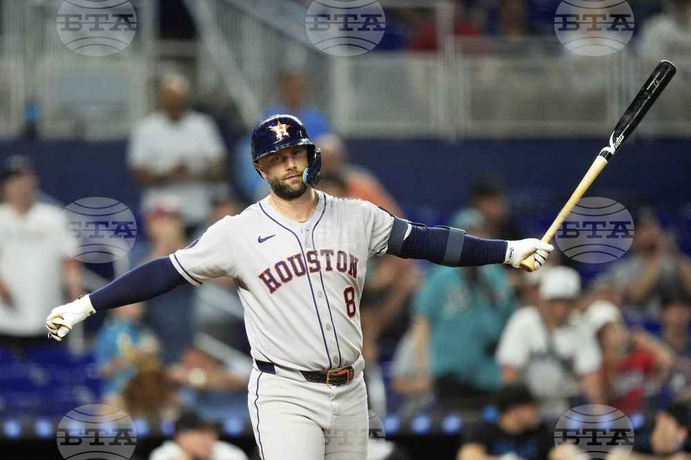 Astros Marlins Baseball