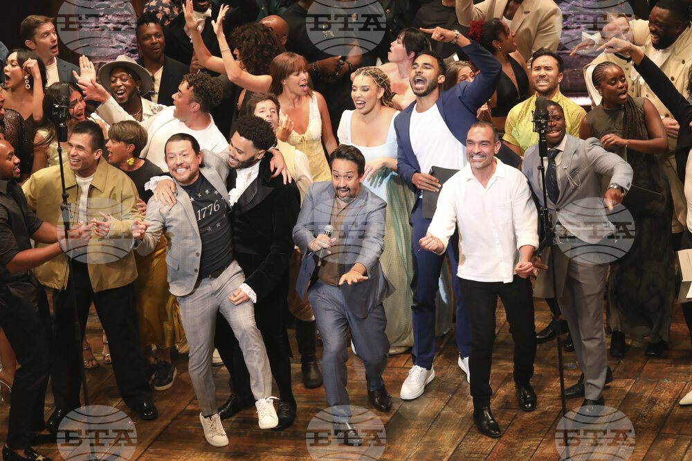 "Hamilton" 10th Anniversary Broadway Curtain Call