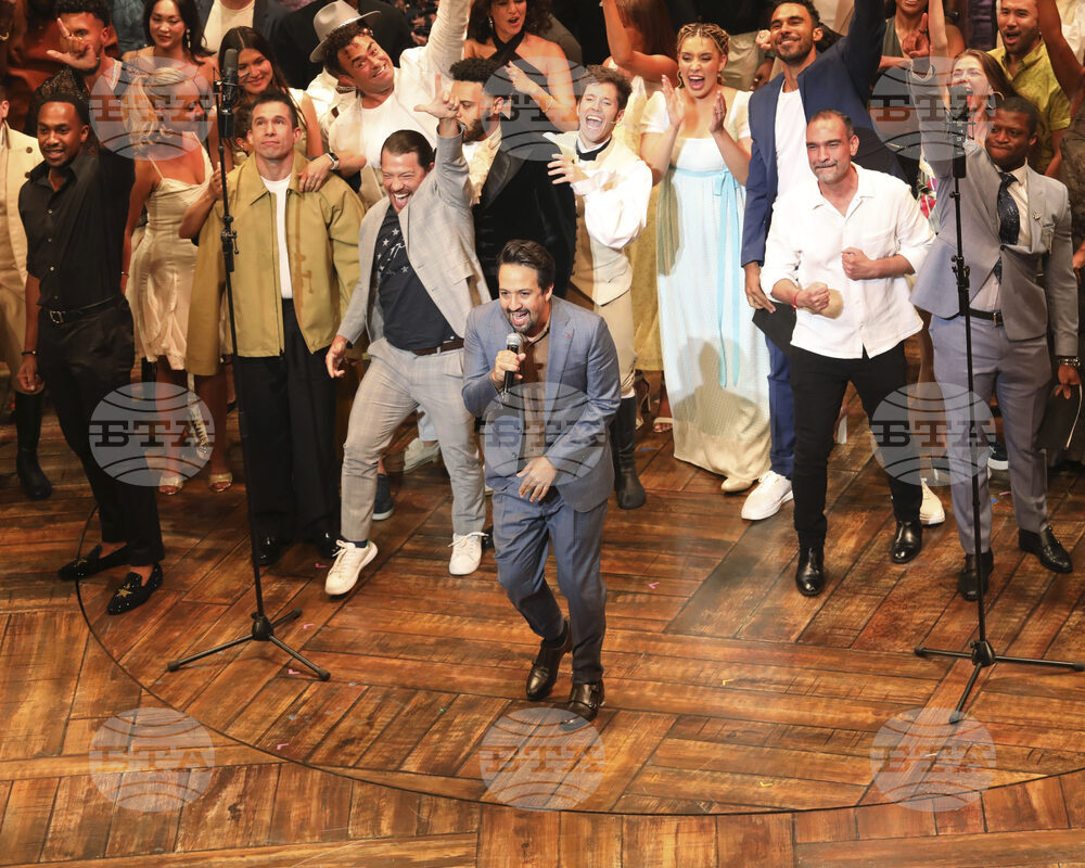 "Hamilton" 10th Anniversary Broadway Curtain Call