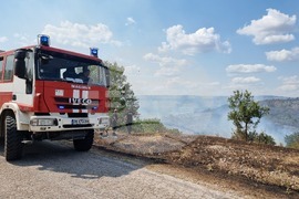 Село Йерусалимово - пожар