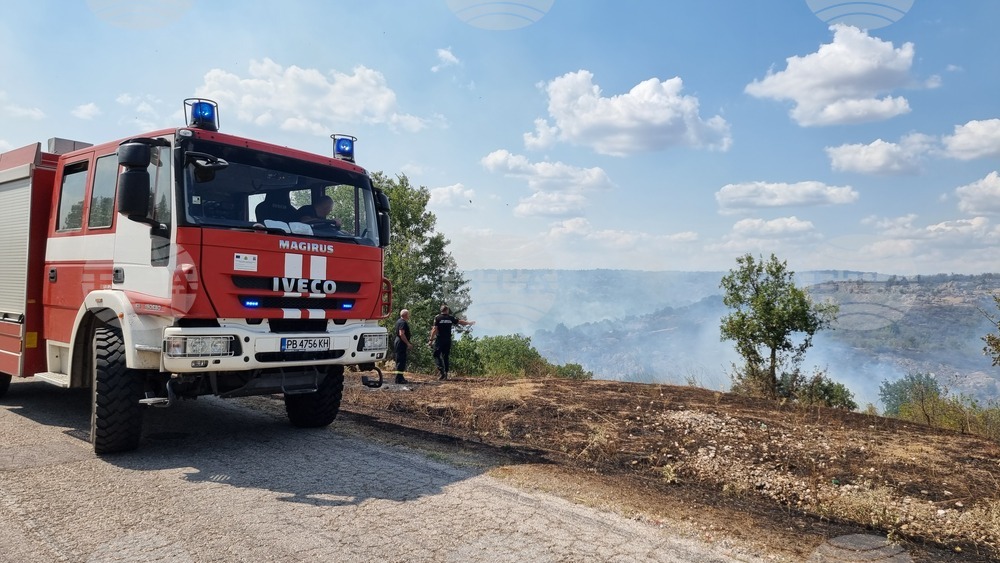 Село Йерусалимово - пожар