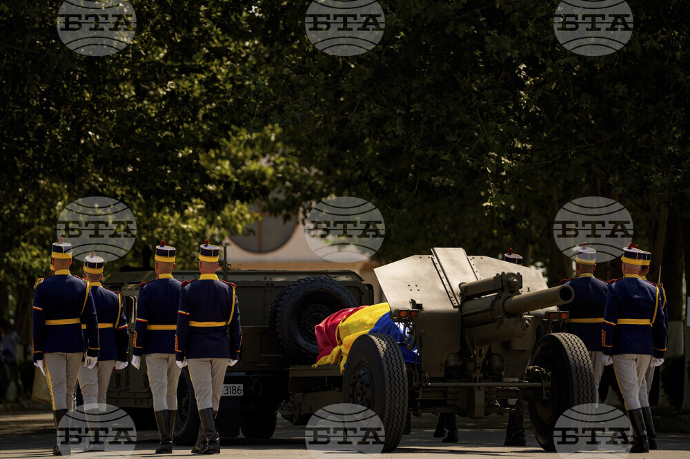 Romania Iliescu Funeral