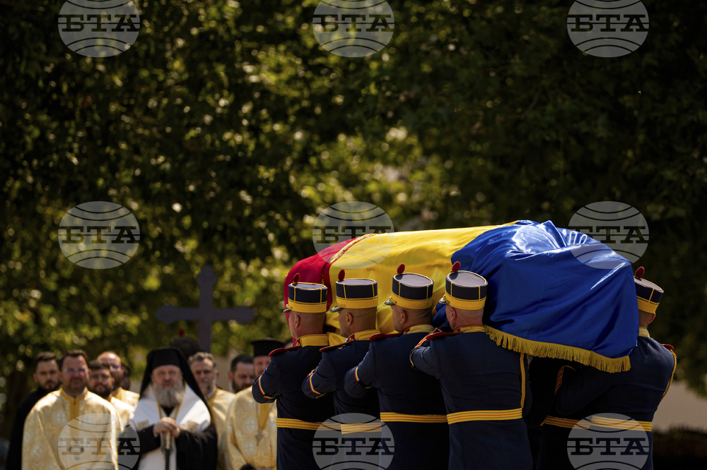 Romania Iliescu Funeral