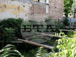 Амфитеатър на антична Сердика - заграждения