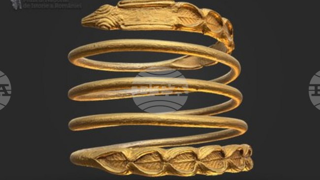 Аджерпрес: 3D дигитализацията на дакийски златни гривни дава възможност за популяризиране на румънското национално наследство