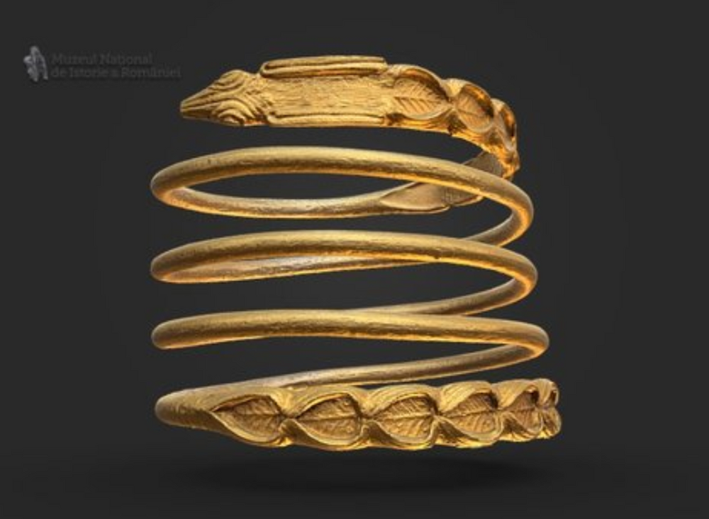Аджерпрес: 3D дигитализацията на дакийски златни гривни дава възможност за популяризиране на румънското национално наследство