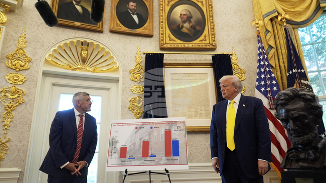 Тръмп представи алтернативна икономическа статистика в Белия дом