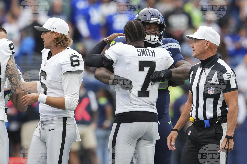 Raiders Seahawks Football
