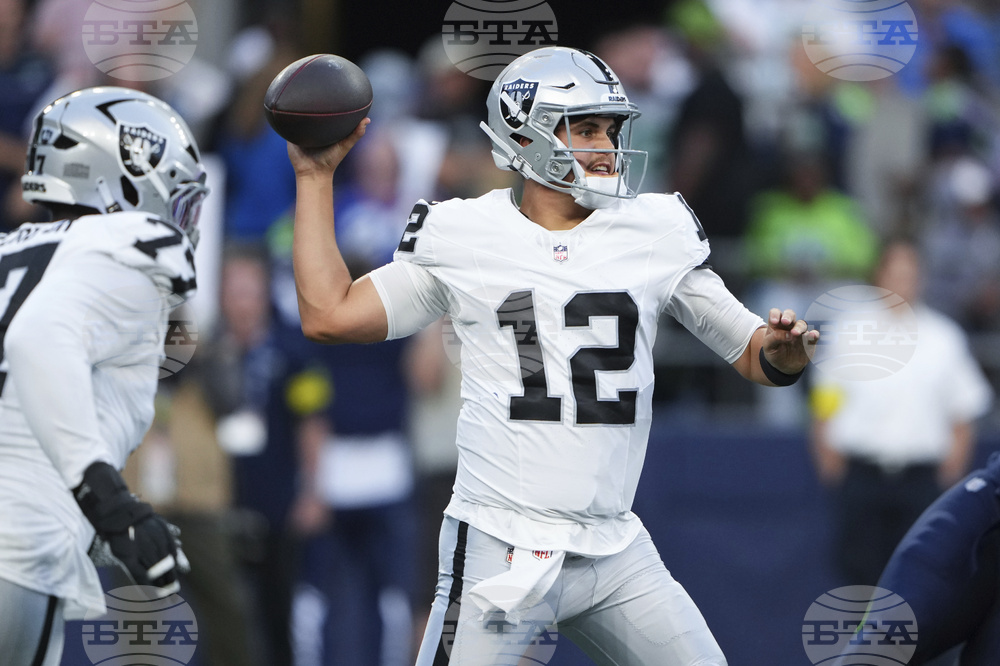 Raiders Seahawks Football