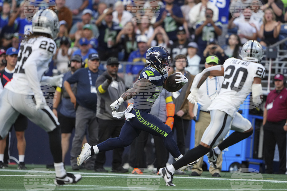 Raiders Seahawks Football