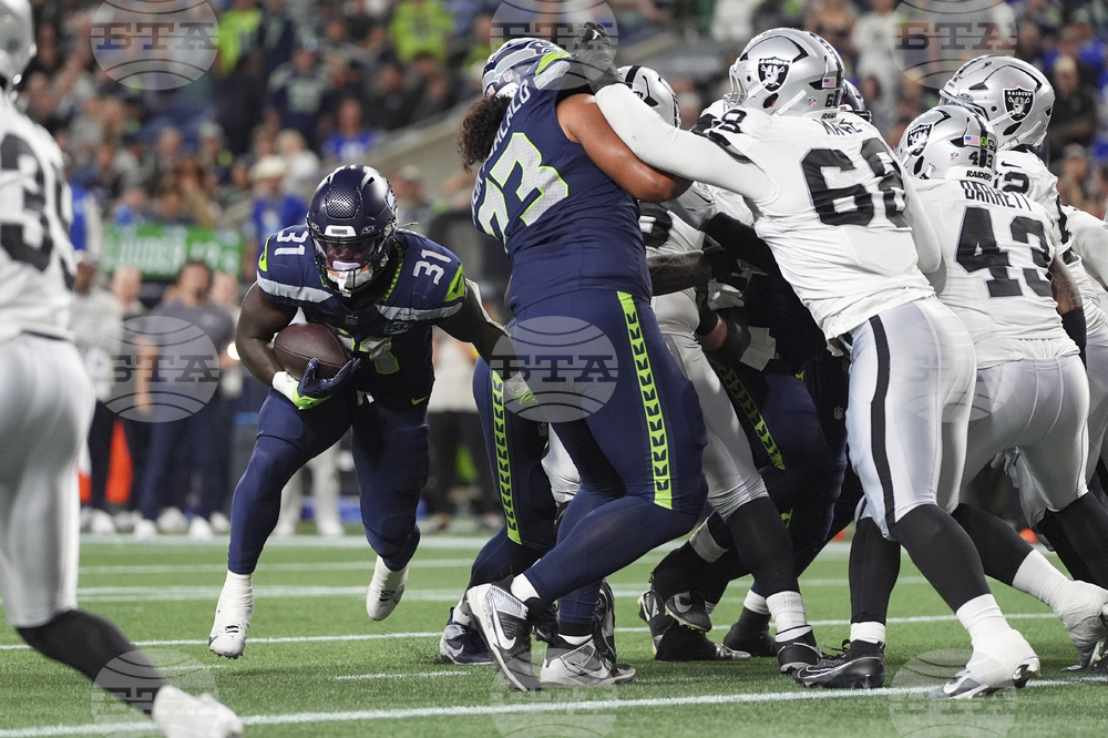 Raiders Seahawks Football