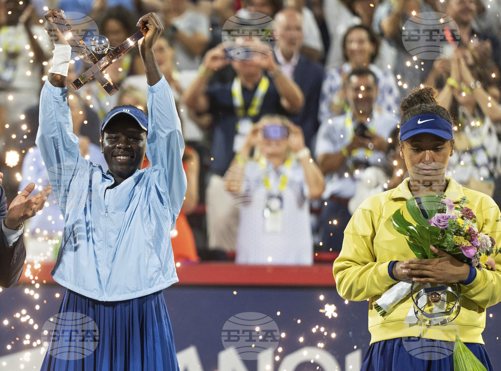APTOPIX Montreal Tennis