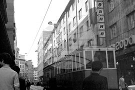 Разходка из центъра на София през август 1968 г.