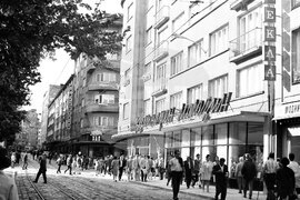 Разходка из центъра на София през август 1968 г.