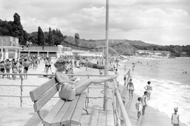 Изглед от Морските бани във Варна