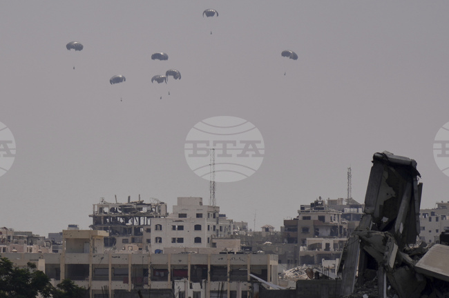 Германската армия е пуснала 192 тона хуманитарна помощ в Газа