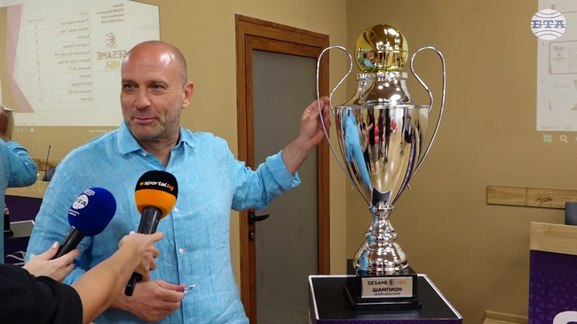 Константин Папазов след жребия в НБЛ: "Левски със сигурност ще бъде най-приятният отбор за гледане"