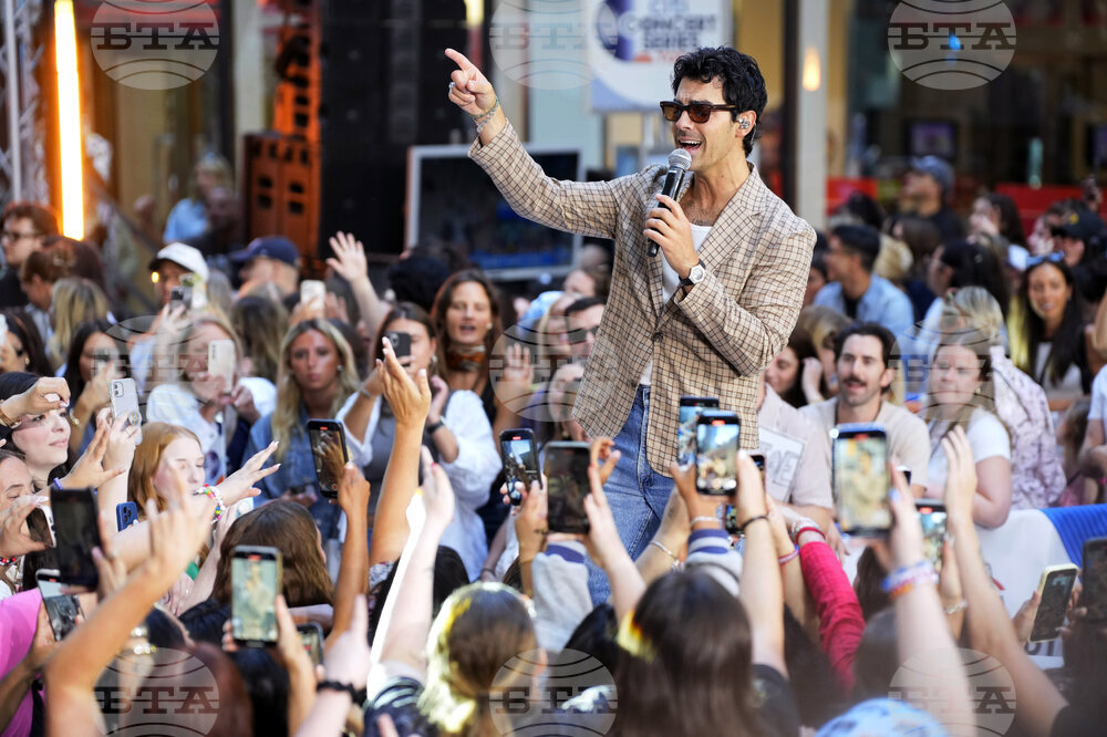 2025 The Jonas Brothers Perform on NBC's Today Show
